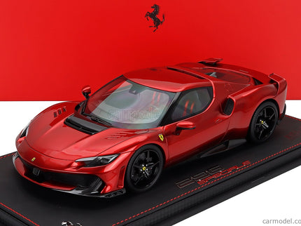 Ferrari 296 Speciale 2025 1:18 BBR Models červená Magma - červená metalická