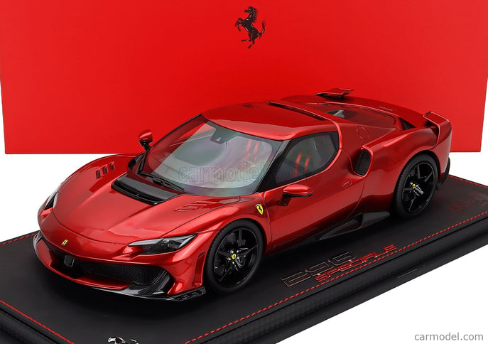 Ferrari 296 Speciale 2025 1:18 BBR Models červená Magma - červená metalická