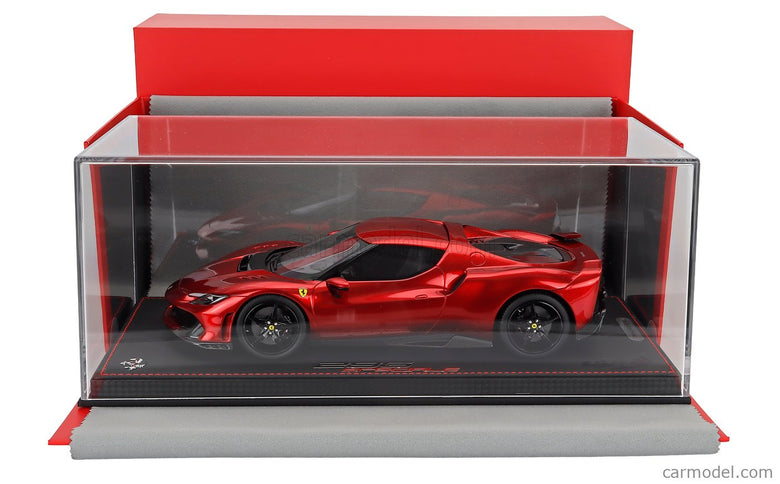 Ferrari 296 Speciale 2025 1:18 BBR Models červená Magma - červená metalická