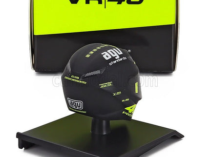 AGV Helma Valentino Rossi Motogp Test Sepang 2012 1:10 Minichamps čierna