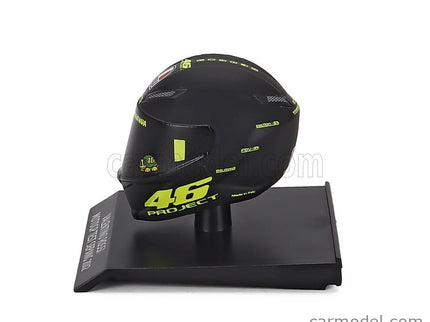 AGV Helma Valentino Rossi Motogp Test Sepang 2012 1:10 Minichamps čierna