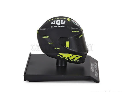AGV Helma Valentino Rossi Motogp Test Sepang 2012 1:10 Minichamps čierna