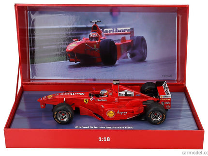 Ferrari F1 F300 3-kolesá 3-RUOTE N°3 Spa Belgium GP 1998 - The Crash Involving Michael Schumacher A David Coulthard 1:18 Werk83 červená