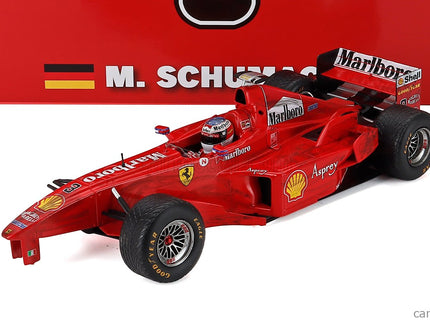 Ferrari F1 F300 3-kolesá 3-RUOTE N°3 Spa Belgium GP 1998 - The Crash Involving Michael Schumacher A David Coulthard 1:18 Werk83 červená