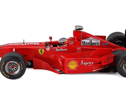 Ferrari F1 F300 3-kolesá 3-RUOTE N°3 Spa Belgium GP 1998 - The Crash Involving Michael Schumacher A David Coulthard 1:18 Werk83 červená