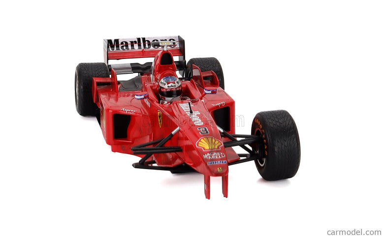 Ferrari F1 F300 3-kolesá 3-RUOTE N°3 Spa Belgium GP 1998 - The Crash Involving Michael Schumacher A David Coulthard 1:18 Werk83 červená