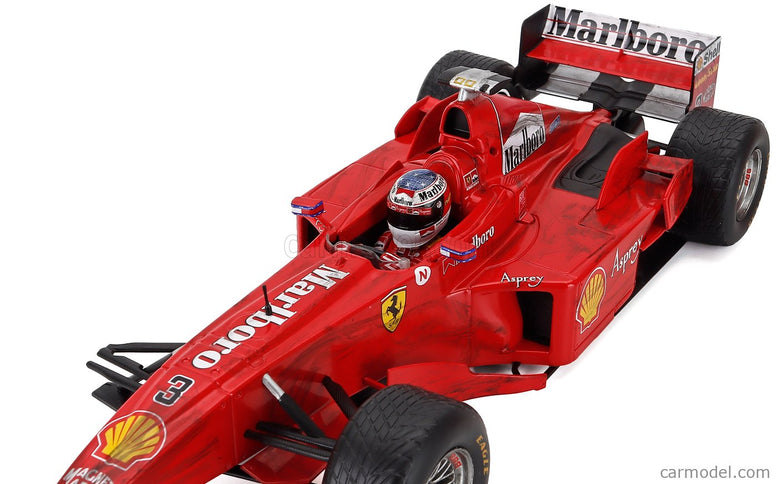 Ferrari F1 F300 3-kolesá 3-RUOTE N°3 Spa Belgium GP 1998 - The Crash Involving Michael Schumacher A David Coulthard 1:18 Werk83 červená