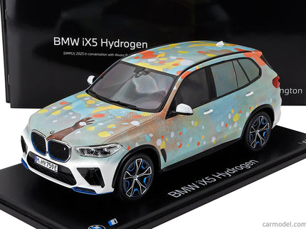 BMW iX5 Hydrogen (G05) 2025 - Art Car BY Alvaro Barrington 1:18 Spark Model rôzne farby