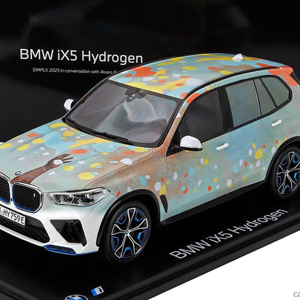 BMW iX5 Hydrogen (G05) 2025 - Art Car BY Alvaro Barrington 1:18 Spark Model rôzne farby