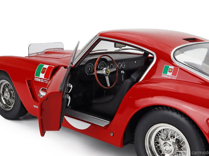 Ferrari 250GT Swb 3.0L V12 Coupe N°62 Víťaz Monza 1960 Carlo Maria Abate 1:12 KK Scale červená