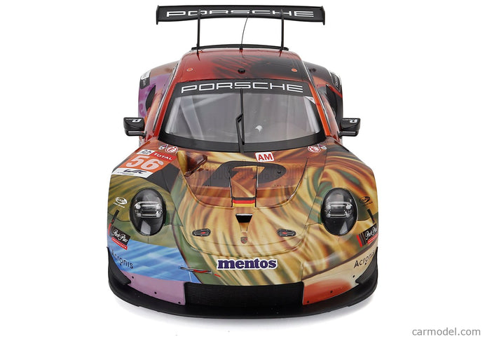 Porsche 911 991 RSR 4.0L Team Project N°56 Víťaz Lmgte AM Class 24h Le Mans 2019 Jorg Bergmeister - Patrick Lindsey - Egidio Perfetti 1:12 IXO Models rôzne farby