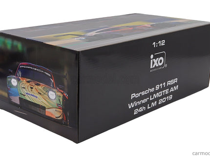 Porsche 911 991 RSR 4.0L Team Project N°56 Víťaz Lmgte AM Class 24h Le Mans 2019 Jorg Bergmeister - Patrick Lindsey - Egidio Perfetti 1:12 IXO Models rôzne farby