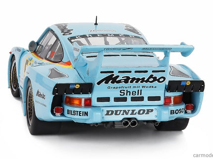 Porsche 935 K3 Team Mambo N°24 Champion DRM Sezóna 1979 Klaus Ludwig 1:18 Werk83 svetlomodrá