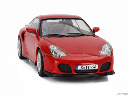 Porsche 911 996 Turbo Coupe 2000 1:18 KK Scale červená