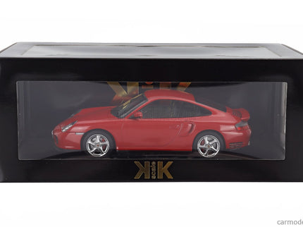 Porsche 911 996 Turbo Coupe 2000 1:18 KK Scale červená