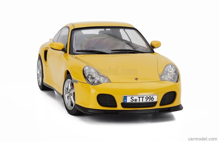 Porsche 911 996 Turbo Coupe 2000 1:18 KK Scale žltá