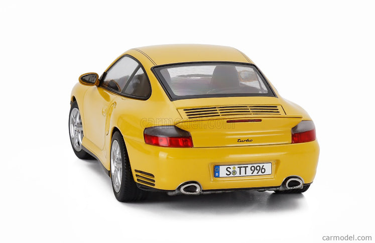 Porsche 911 996 Turbo Coupe 2000 1:18 KK Scale žltá