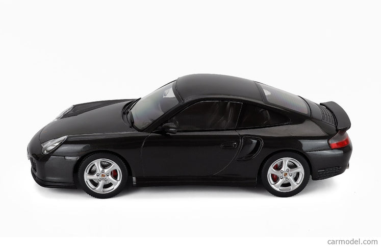 Porsche 911 996 Turbo Coupe 2000 1:18 KK Scale čierna