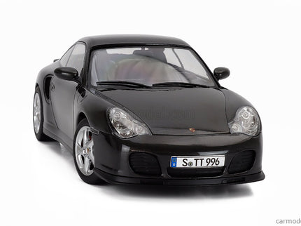 Porsche 911 996 Turbo Coupe 2000 1:18 KK Scale čierna