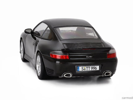 Porsche 911 996 Turbo Coupe 2000 1:18 KK Scale čierna