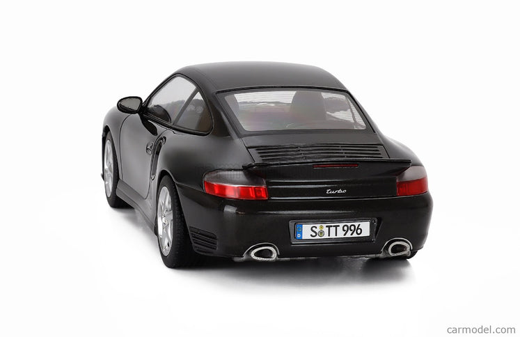 Porsche 911 996 Turbo Coupe 2000 1:18 KK Scale čierna
