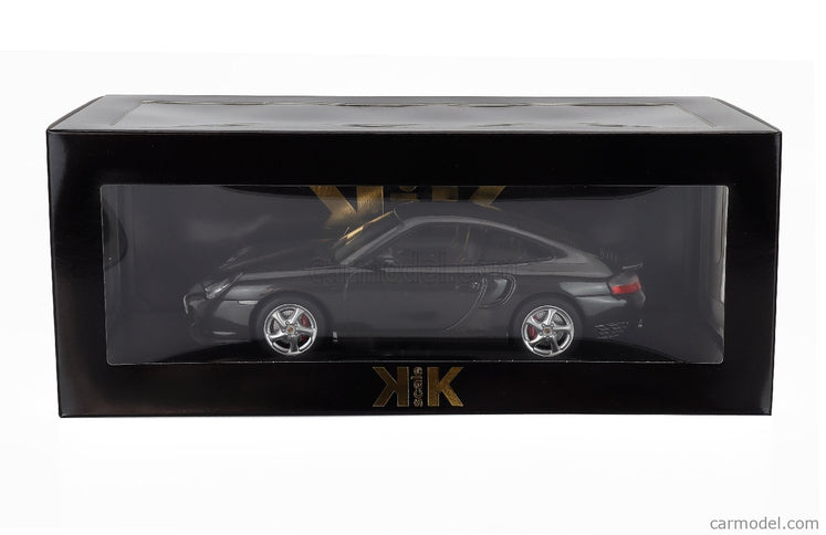 Porsche 911 996 Turbo Coupe 2000 1:18 KK Scale čierna