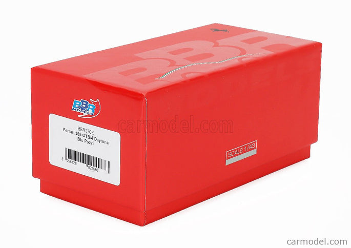 Ferrari 365 GTB/4 Daytona 1970 1:43 BBR Models BLU POZZI - BLUE