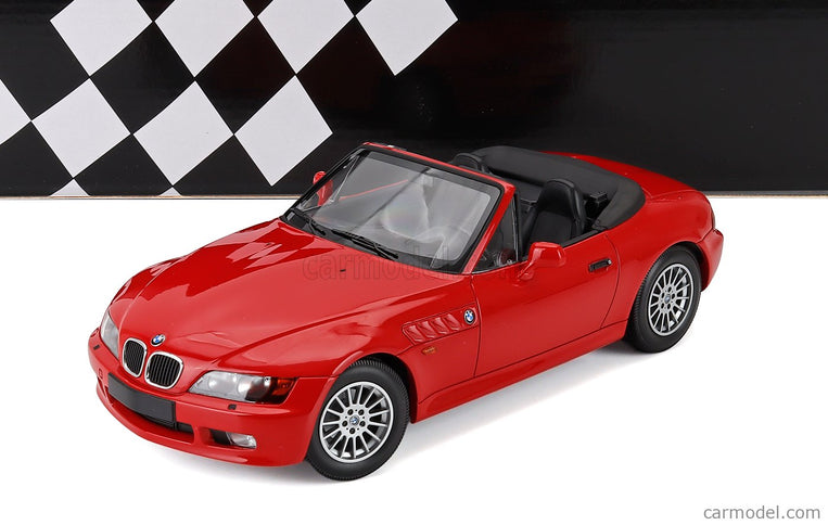 BMW Z3 Roadster Cabriolet 1997 1:18 Minichamps červená