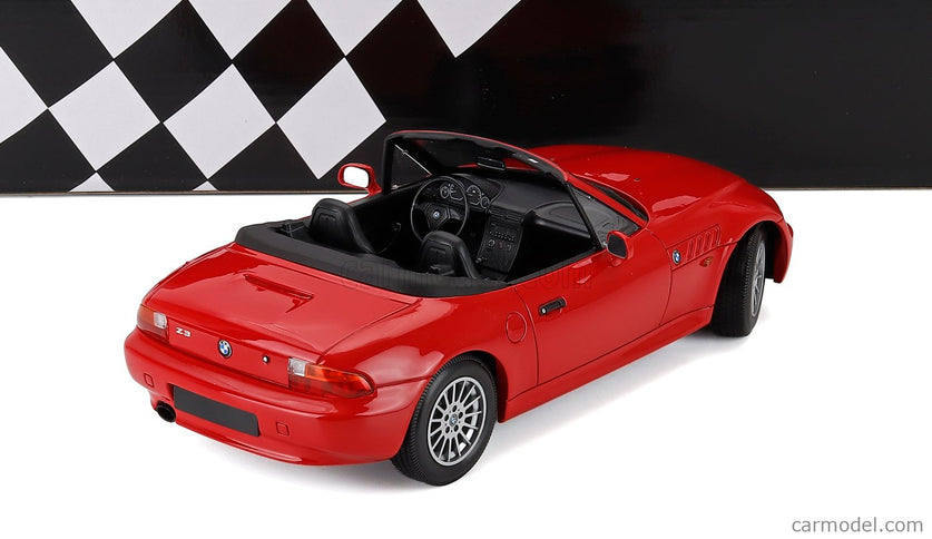 BMW Z3 Roadster Cabriolet 1997 1:18 Minichamps červená