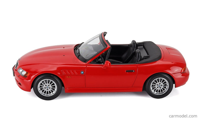 BMW Z3 Roadster Cabriolet 1997 1:18 Minichamps červená