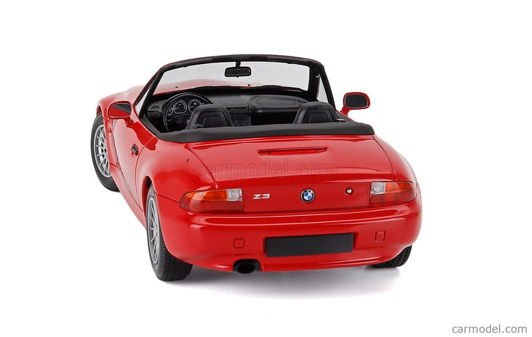 BMW Z3 Roadster Cabriolet 1997 1:18 Minichamps červená