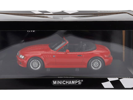 BMW Z3 Roadster Cabriolet 1997 1:18 Minichamps červená