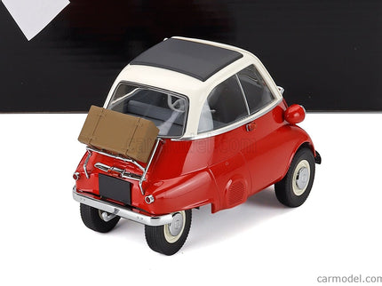 BMW Isetta 1955 1:18 Minichamps červená biela