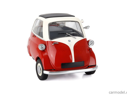 BMW Isetta 1955 1:18 Minichamps červená biela