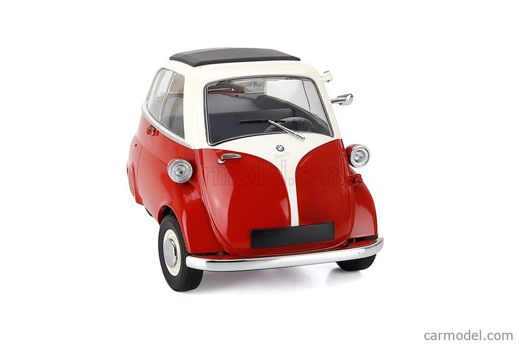 BMW Isetta 1955 1:18 Minichamps červená biela