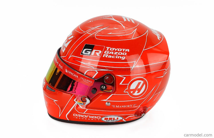 Bell Helmet Esteban Ocon 2026 F1 VF-26 Team Tgr Haas N°31 1:2 Mini Helmet červená