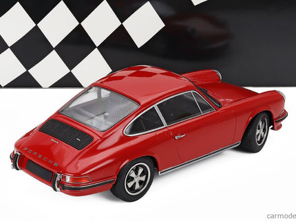 Porsche 911S Coupe 1972 1:18 Minichamps červená