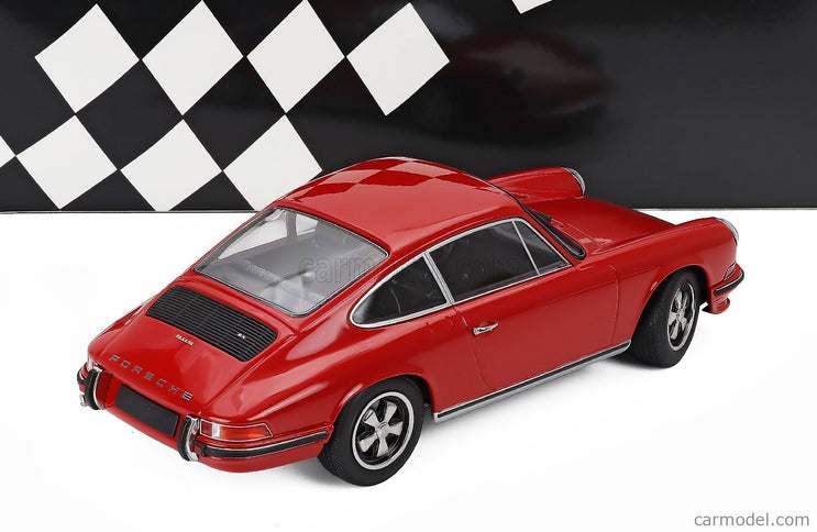 Porsche 911S Coupe 1972 1:18 Minichamps červená