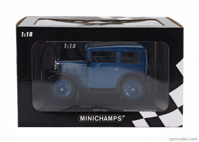 BMW Dixi 1928 1:18 Minichamps modrá čierna