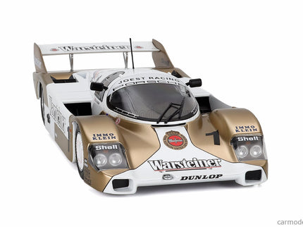 Porsche 956B Jagermeister Team Brun Motorsport N°1 Norisring DRM Champion 1984 Stefan Bellof 1:18 Werk83 biela zlatá