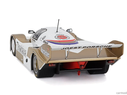 Porsche 956B Jagermeister Team Brun Motorsport N°1 Norisring DRM Champion 1984 Stefan Bellof 1:18 Werk83 biela zlatá