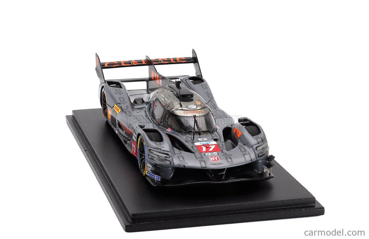 Genesis GMR-001 G8MR 3.2L V8 Turbo Team Genesis Magma Racing N°17 Wec Sezóna 2026 Pipo Derani - Mathys Jaubert - Andre' Lotterer 1:43 Spark Model matná sivá