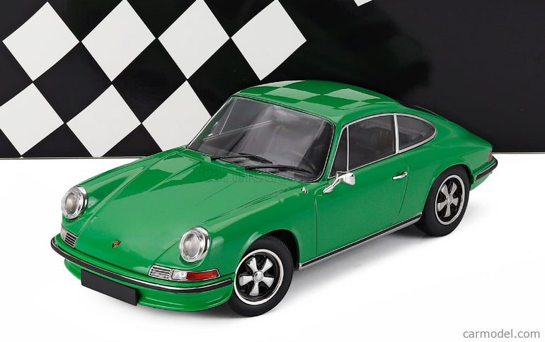 Porsche 911S Coupe 1972 1:18 Minichamps zelená