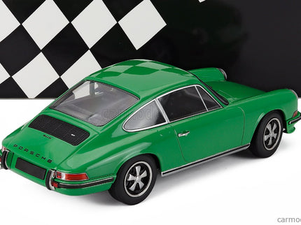 Porsche 911S Coupe 1972 1:18 Minichamps zelená