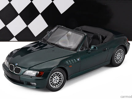 BMW Z3 Roadster Cabriolet 1997 1:18 Minichamps tmavozelená