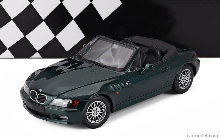 BMW Z3 Roadster Cabriolet 1997 1:18 Minichamps tmavozelená