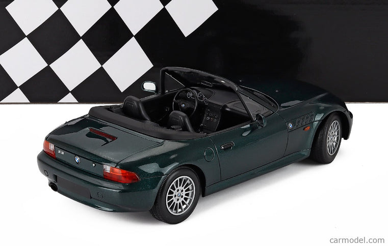 BMW Z3 Roadster Cabriolet 1997 1:18 Minichamps tmavozelená