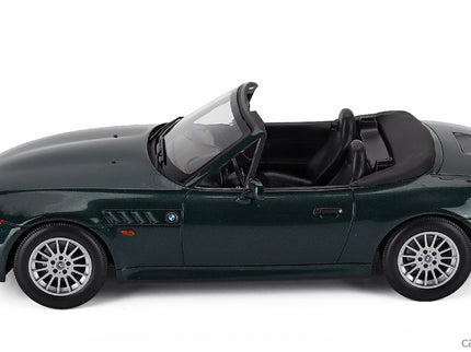 BMW Z3 Roadster Cabriolet 1997 1:18 Minichamps tmavozelená