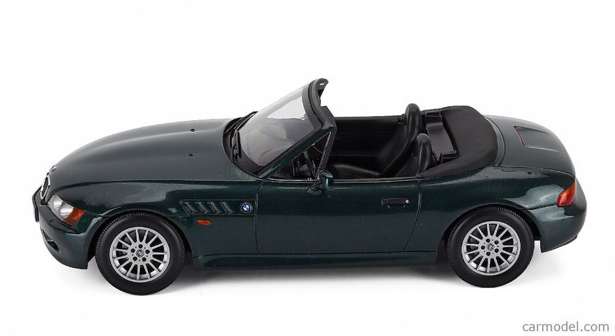 BMW Z3 Roadster Cabriolet 1997 1:18 Minichamps tmavozelená