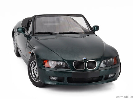 BMW Z3 Roadster Cabriolet 1997 1:18 Minichamps tmavozelená